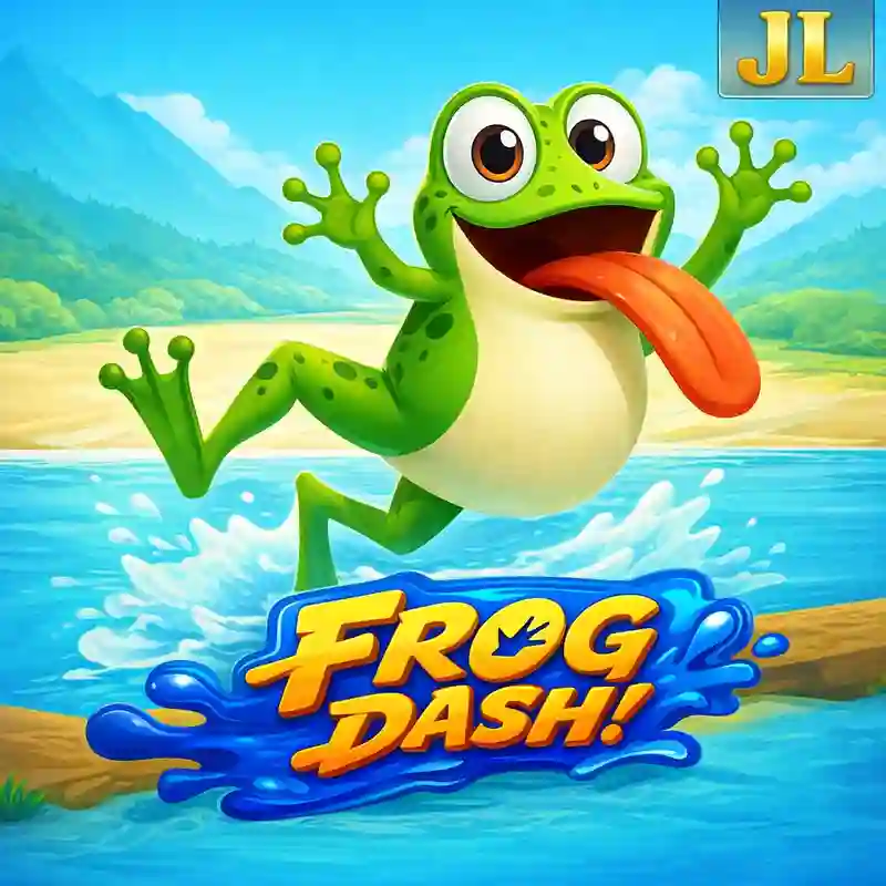 Frog Dash Slot Game Banner